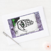 RooZerスタンプ 長方形シール (封筒)