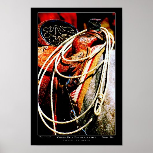 Rope and saddle ポスター (正面)