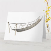 Rope Bridge カード (黄色い花)