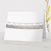 Rope Bridge カード (黄色い花)