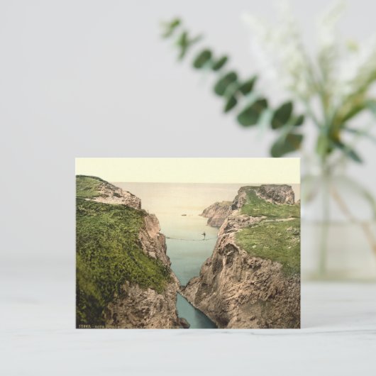 Rope bridge, Carrick-a-Rede, County Antrim ポストカード (スタンド正面)