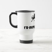 Rope Drop This Epic Theme Park Funny Logo トラベルマグ (左)