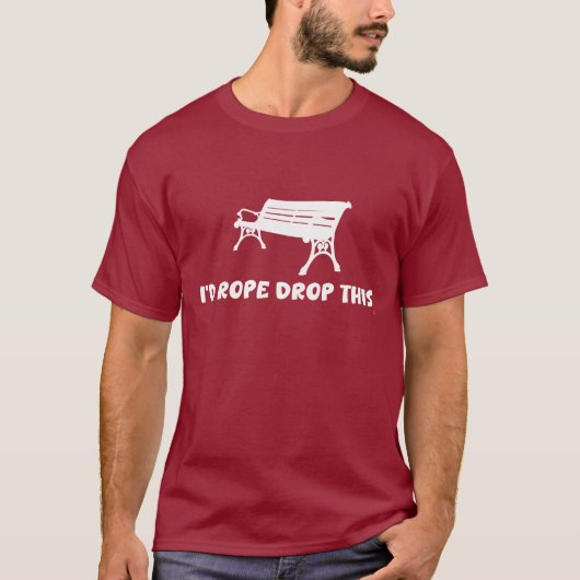 Rope Drop This Humor Theme Park Funny Saying Tシャツ (正面)