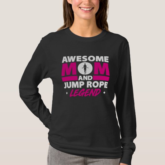 Rope Jumping For Skipping Rope Hopper Jump Rope Fi Tシャツ (正面)