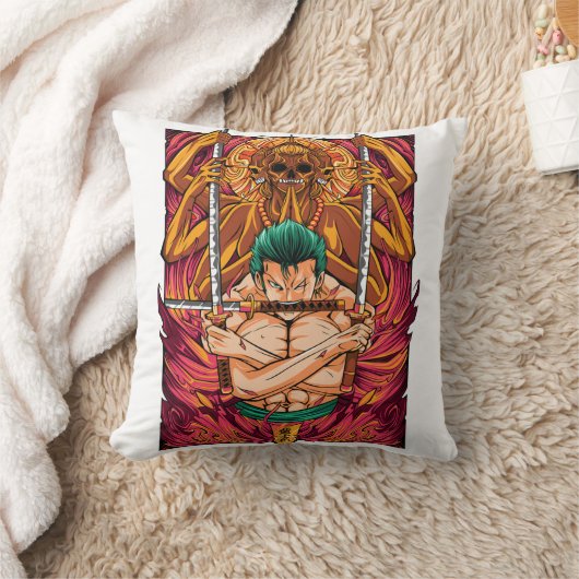 Roronoa Zoro One Piece クッション (ブランケット)