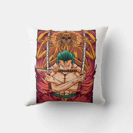 Roronoa Zoro One Piece クッション (裏面)