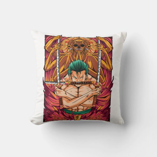 Roronoa Zoro One Piece クッション (正面)