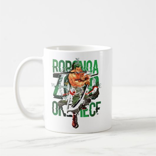Roronoa Zoro One Piece コーヒーマグカップ (左)