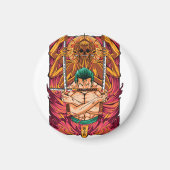 Roronoa Zoro One Piece マグネット (正面)