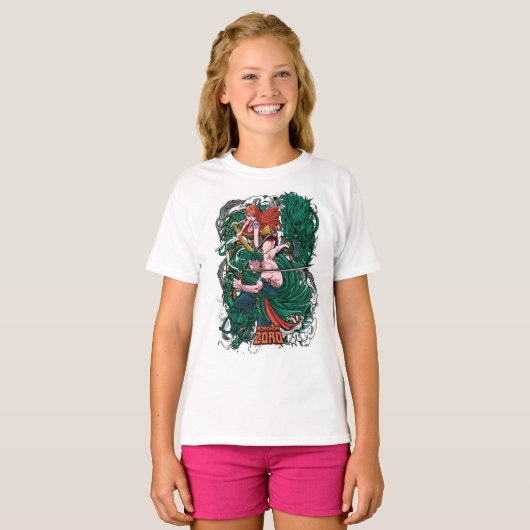 Roronoa Zorro One Piece Tシャツ (正面フル)