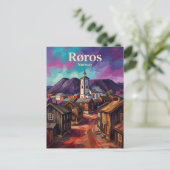 Røros Mining Town Norway ポストカード (スタンド正面)