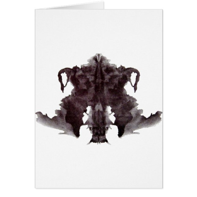 Rorschachのしみ4 (正面)