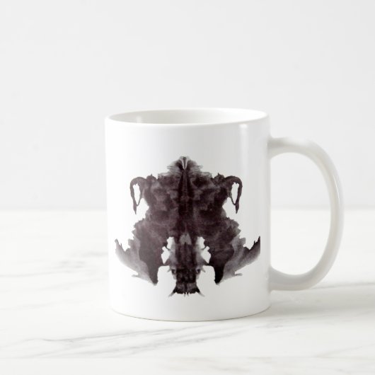 Rorschachのしみ4 コーヒーマグカップ (右)
