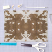 Rorschachの革靴のDecoupageのティッシュシート 薄葉紙 (クラフト)