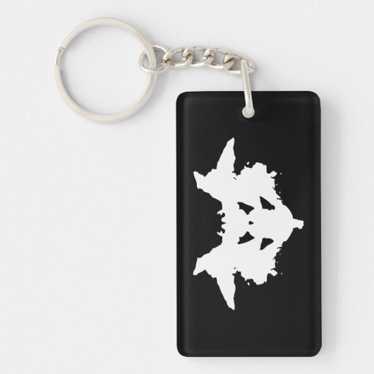 RorschachのInkblot キーホルダー (正面)