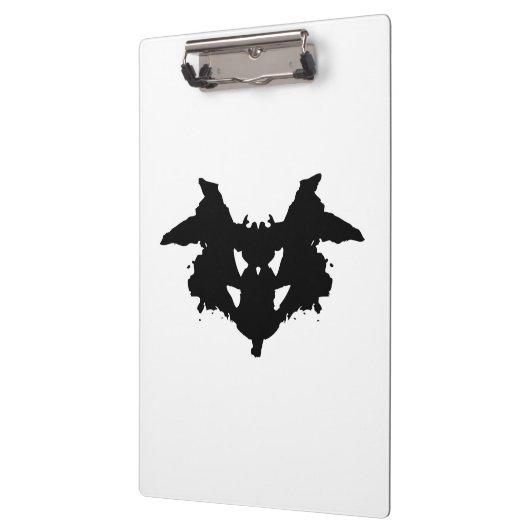 RorschachのInkblot クリップボード (左)