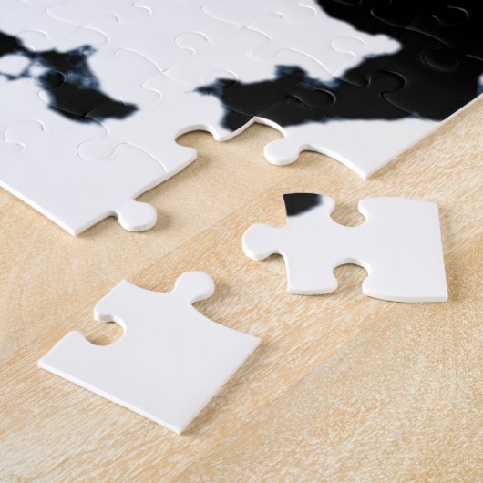 Rorschachのinkblot ジグソーパズル (側面)