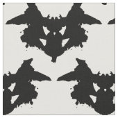 RorschachのInkblot ファブリック (クローズアップ)