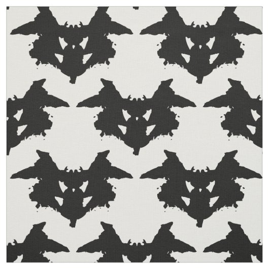 RorschachのInkblot ファブリック (見本)