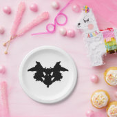 RorschachのInkblot ペーパープレート (パーティー)