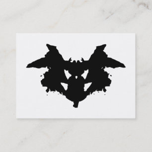 RorschachのInkblot 名刺