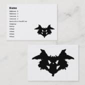 RorschachのInkblot 名刺 (正面/裏面)