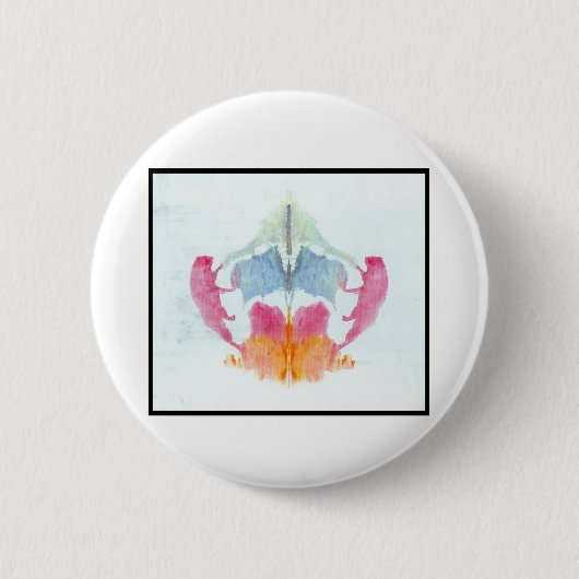 RorschachのInkblot 8.0 缶バッジ (正面)