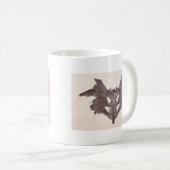 Rorschachテストインクしみのプレート1のこうもり、ガ コーヒーマグカップ (正面右)
