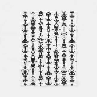 Rorschachテスト フリースブランケット