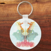 Rorschach試験インクブロッツプレート9人 キーホルダー (正面)