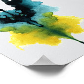 Rorschach Inkblotテスト。電話しない熱狂する ポスター (角)