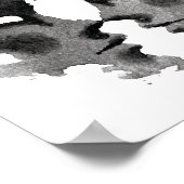 Rorschach Inkblotテスト。電話しない熱狂する ポスター (角)