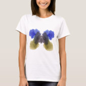 Rorschach Inkblotテスト。電話しない熱狂する Tシャツ (正面)