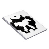 Rorschach inkblot5 ノートブック (右側)