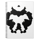 Rorschach inkblot5 ノートブック (正面)