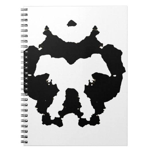 Rorschach inkblot5 ノートブック (正面)
