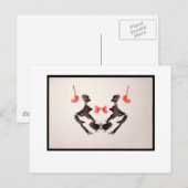 Rorschach Inkblot 3.0 ポストカード (正面/裏面)