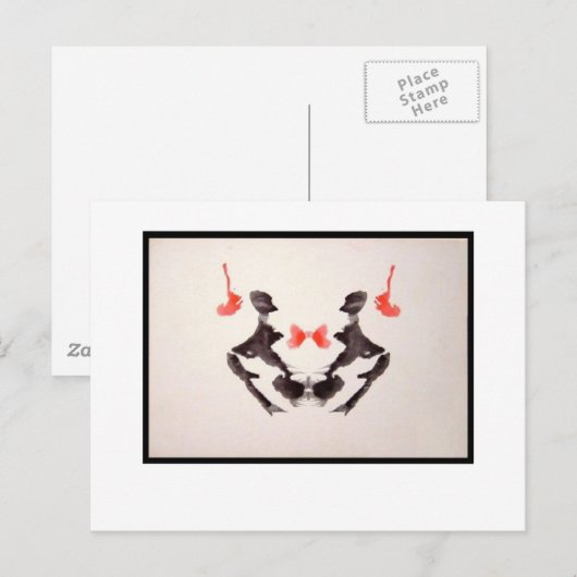 Rorschach Inkblot 3.0 ポストカード (正面/裏面)