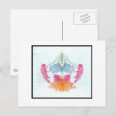 Rorschach Inkblot 8.0 ポストカード (正面/裏面)