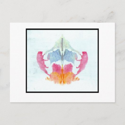 Rorschach Inkblot 8.0 ポストカード (正面)