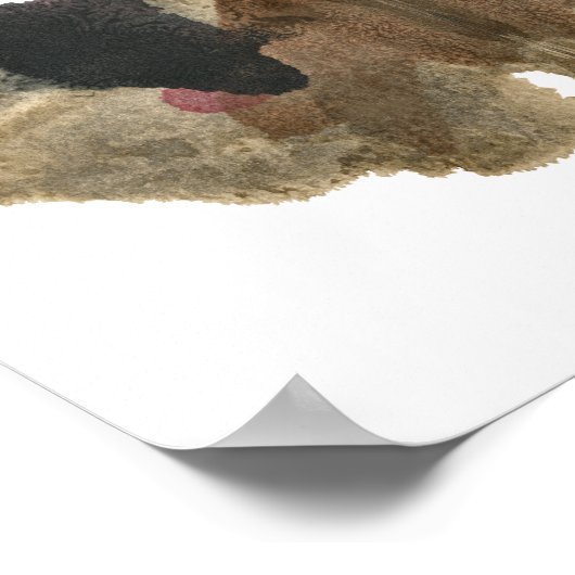 Rorschach Inkblot Test. Don't Call Me Crazy ポスター (角)