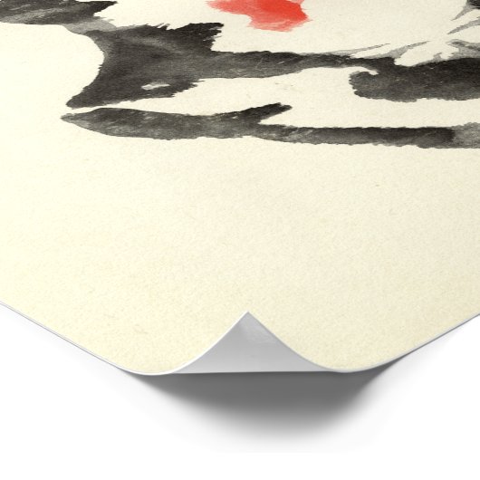 Rorschach Inkblot Test Fun Art ポスター (角)