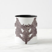 Rorschach InkBlotsテストプレート1 マグカップ (中央)