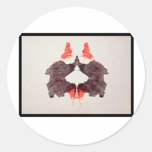 Rorschach Inkblt 2.0 ラウンドシール (正面)