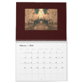 Rorschach Test カレンダー (2月 2026)