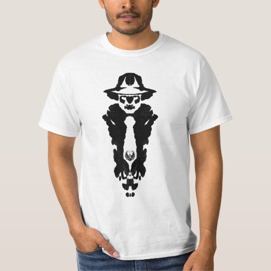 Rorshach (b/w) tシャツ (正面)