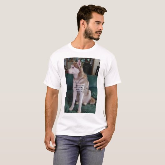 Rory犬、大きい犬とYoなら…走ることができません Tシャツ (正面フル)