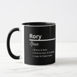 Rory Boy Name Definition Personalized Mug マグカップ