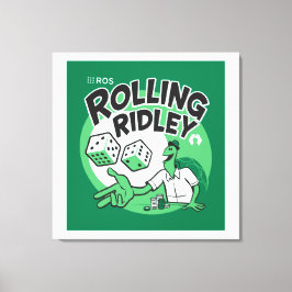 ROSの転がRidley Release Poster on Canvas キャンバスプリント