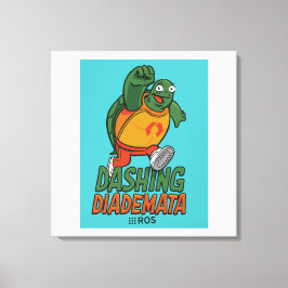 ROSダッシュディアダマタオンキャンバスプリント キャンバスプリント